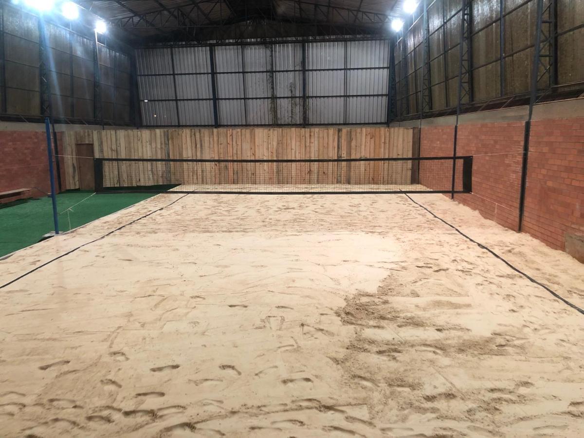 Estalagem Vila Suzana - Quadra De Beach Tennis Indoor Canela Bagian luar foto